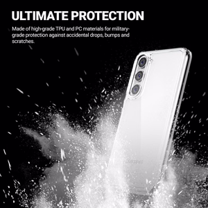 Crong Crystal Shield Cover vāciņš ierīcei Samsung Galaxy S23+, caurspīdīgs