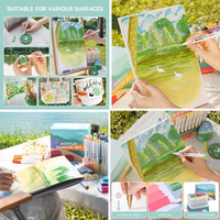 Akrila marķieru pildspalvas ARRTX 60C, 60 krāsas