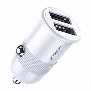 Car Charger Joyroom "C-A06" White (2x USB / 3.1A)