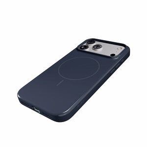 Puro Pulse aizsargapvalks iPhone 17 Pro polikarbonāts - tumši zils