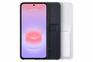 OA376TJE Card Slot Case Case Samsung Galaxy A37, Light Gray