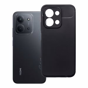 Viedtālruņa apvalks CARBON PREMIUM XIAOMI Redmi 15C melns