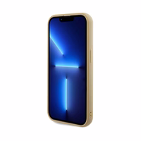 Guess Disco Metal Script viedtālruņa apvalks iPhone 14 Pro - zelta