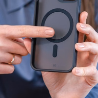 3mk Smoke MagCase futrālis Samsung Galaxy A57 - Pelēks, caurspīdīgs