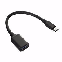Ugreen 30701 USB cable USB 3.2 Gen 1 (3.1 Gen 1) 0.15 m USB C USB A melns