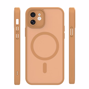 Mag Matt maciņš iPhone 12 6,1" brūns