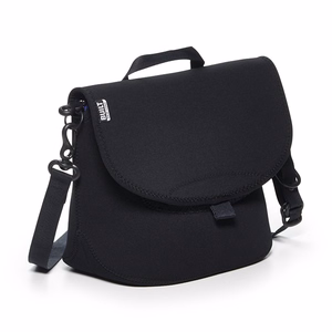 BUILT Bike Messenger insulated lunch bag with bicycle attachment, black