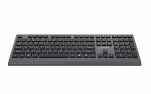 Gembird KB-MCH-06-CYRL Slim wired multimedia keyboard with Type-C adapter, Cyrillic layout, black