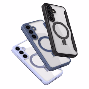 Dux Ducis Skin X Pro apvalks ar magnētisko gredzenu / statīvu Samsung S24 - melns