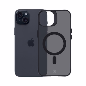 3mk Dūmu MagCase ar MagSafe iPhone 15 Plus - daļēji caurspīdīgs