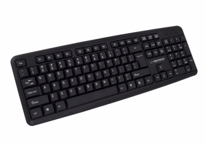 Esperanza EK134 tastatūra USB melna