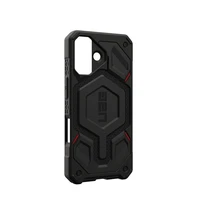 UAG Urban Armor Gear viedtālruņa apvalks MONARCH PRO saderīgs ar MagSafe iPhone 17 kevlar melns