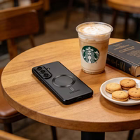 Tech-Protect MagFlex Maciņš for Samsung Galaxy S26 - caurspīdīgs melns