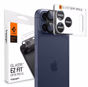 Spigen Optik Pro XL kameras objektiva stikls priekš iPhone 17 Pro Max - Melns