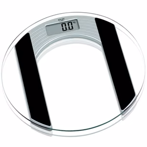 Adler AD 8122 Body Fit – vannasistabas svari, 150 kg, 100 g, stikla