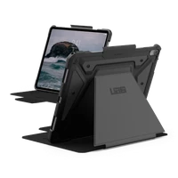 UAG Metropolis SE viedtālruņa apvalks iPad Air 13" 2024 ar Apple Pencil turētāju - melns