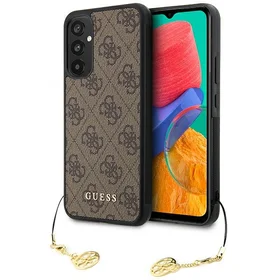 Guess GUHCSA34GF4GBR A34 5G A346 brūns/brūns cietais apvalks 4G Charms kolekcija