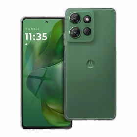Caurspīdīgs viedtālruņa apvalks 2 mm MOTOROLA G POWER 2025 caurspīdīgs