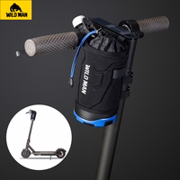 WILDMAN Velosipēda soma R1 ūdensizturīgs 1L bottle melns-sarkans