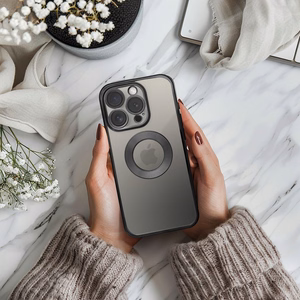 GLAM viedtālruņa apvalks IPHONE 17 Pro melns