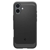 Spigen Rugged Armor Magnētiskais apvalks iPhone 16 - melns