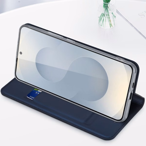 DUX DUCIS чехол-книжка SKIN PRO для SAMSUNG S25 Edge синий