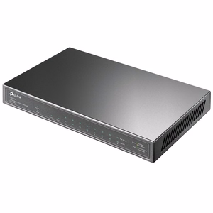 TP-Link TL-SG1210P galda komutators 9 portu gigabitu, 8 portu PoE+, SFP