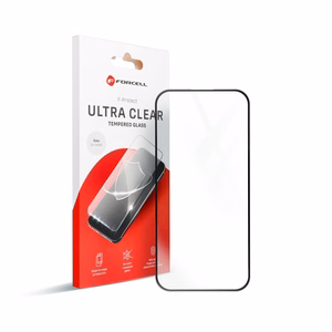 Forcell Aizsargstikls (m) - iPhone 15 Pro Max melns (m)
