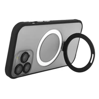 Ring Secure magnētiskais apvalks viedtālrunim iPhone 15 Plus 6,7" melns