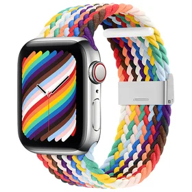 Austa auduma siksniņa aproce Apple Watch 42 / 44 / 45 / 49 mm - daudzkrāsaina