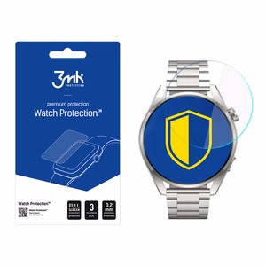 3mk Watch Protection FlexibleGlass – viedpulksteņa ekrāna aizsargs modelim Huawei Watch 3 Pro ELite