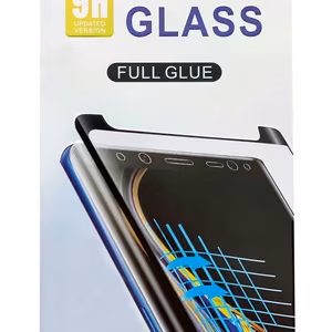 Rūdīts stikls 9D Curved Full Glue priekš Xiaomi Redmi Note 14 Pro Plus 5G melns