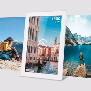 Kruger&Matz FRAMEO Wi-Fi 10,1 collas digitālais foto rāmis, balts