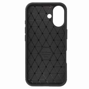 Tel Protect Carbon Elite maciņš iPhone 16 melns
