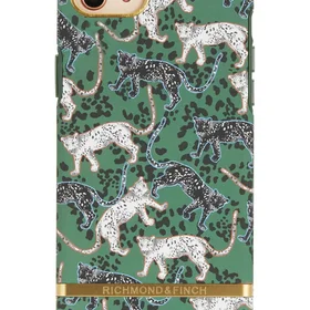 Richmond & Finch iPhone 7/8/SE 2020/ SE2022 Maciņš, Zaļš Leopard