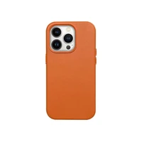Mag Ādas futrālis Apple iPhone 15 oranža