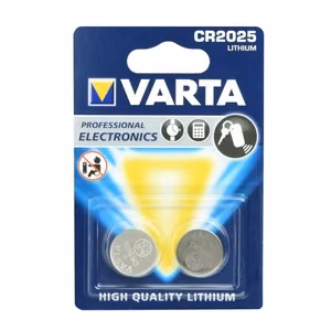 VARTA CR2025 3V litija baterijas, 2 gab. VARTA lithium battery CR2025 3V 2 pcs