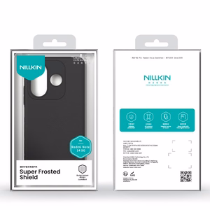 Nillkin Super Shield maciņš, paredzēts Xiaomi Redmi Note 14 5G, pāvu zils
