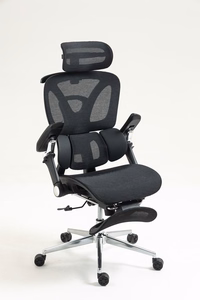 Activejet ergonomiskais biroja krēsls YK848, melns