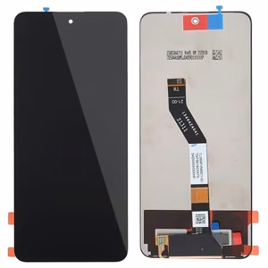 LCD ekrāns Xiaomi Poco M4 Pro 5G/Redmi Note 11S 5G/Redmi Note 11T 5G ar skārienjutīgo ekrānu melns ORG
