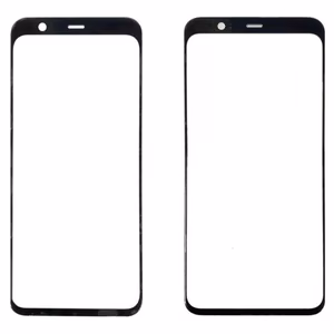 Outer Screen Glass Saderīgs ar "Pro+" Google Pixel 4 Melns