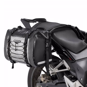 Rockbros AS-010BGR ūdensnecaurlaidīga motocikla soma, pelēka