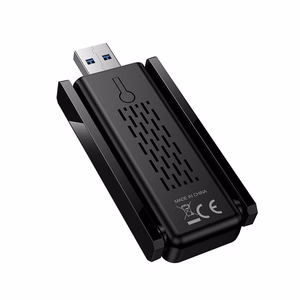 USB Wi-Fi adapteris Hoco HI34 Wi-Fi6 melns