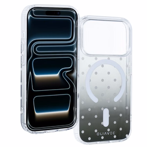 Liavec Bubble maciņš iPhone 18 Pro / 17 Pro, melns