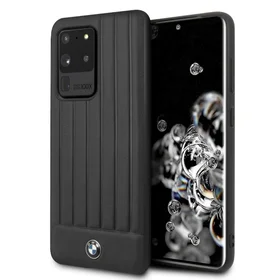BMW Signature apvalks Samsung Galaxy S20 Ultra - melns