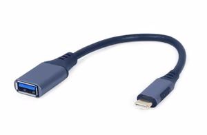 I/O adapter USB-C to USB OTG/grey A-USB3C-OTGAF-01 Gembird