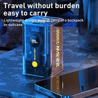 Portatīvais lādētājs WK Design "WP-337" Melns 20000mAh (PD 20W / QC3.0 22.5W)