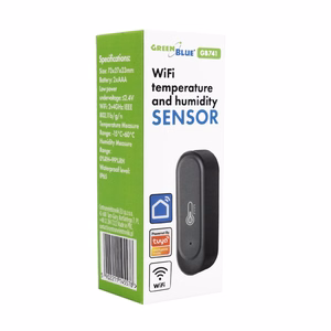 GreenBlue GB741 – āra Wi-Fi temperatūras un mitruma sensors, IP65, 3,0 V, 2× LR03