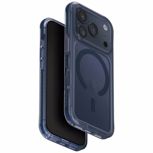 Uniq Combat Magclick зарядный чехол iPhone 17 Pro - синий