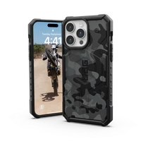 UAG Pathfinder MagSafe viedtālruņa apvalks iPhone 15 Pro Max - melns kamuflāža